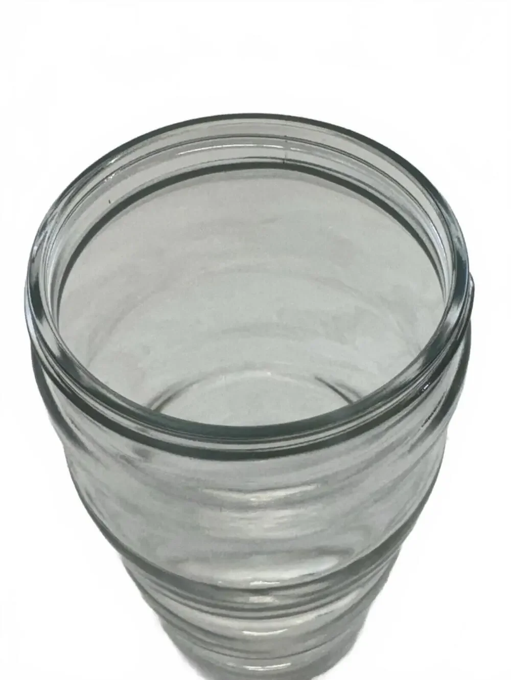Vintage BOOTHS GIN Cocktail Mixing Glass Barware W A Taylor Advertising 6”